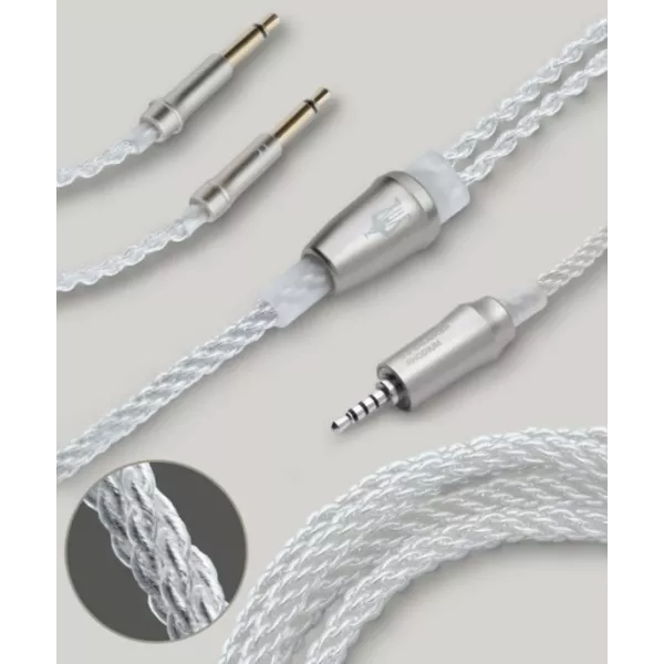 Meze Audio 99 Silver plated upgrade cable Balanced jack 2,5mm