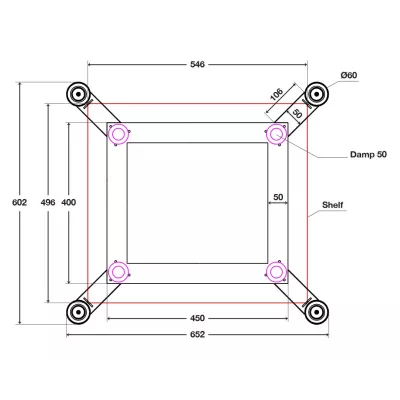 Norstone Spider Base