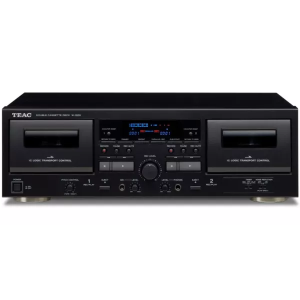 TEAC W-1200-B Double Tape Deck