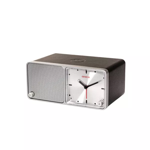 Geneva Time | Réveil Bluetooth avec chargeur induction