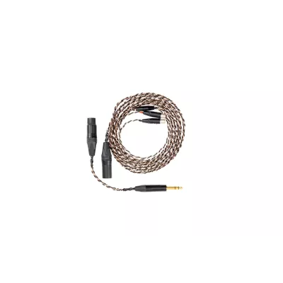 Audeze Câble Combo Premium avec fiche 4 broches XLR et adaptateur 4 broches XLR vers 6.3mm pour Audeze LCD à Genève | Digistore.
