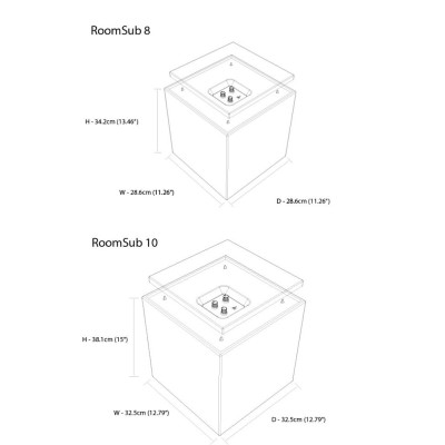 Gallo Acoustics RoomSub 8 Compact Subwoofer à Genève | Digistore.ch