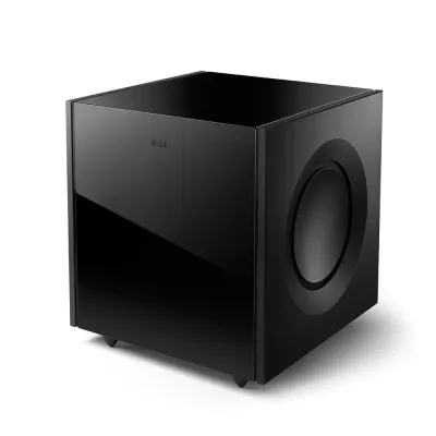 KEF Reference 8b Piano Black High Gloss Subwoofer High-End à Genève | Digistore.ch