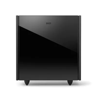 KEF Reference 8b Piano Black High Gloss Subwoofer High-End à Genève | Digistore.ch
