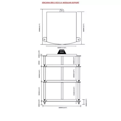 Atacama Eris Eco Twin 5.0 SE Natural Bamboo Base + Shelves à Genève | Digistore.ch