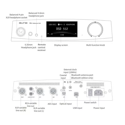 Aune S9c Pro BT | DAC et amplificateur de casque avec Bluetooth à Genève | Digistore.ch Aune S9c Pro BT | DAC et amplificateur de casque avec Bluetooth à Genève | Digistore.ch