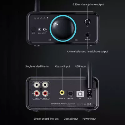 FiiO K7 BT | DAC et amplificateur pour casque avec Bluetooth à Genève | Digistore.ch