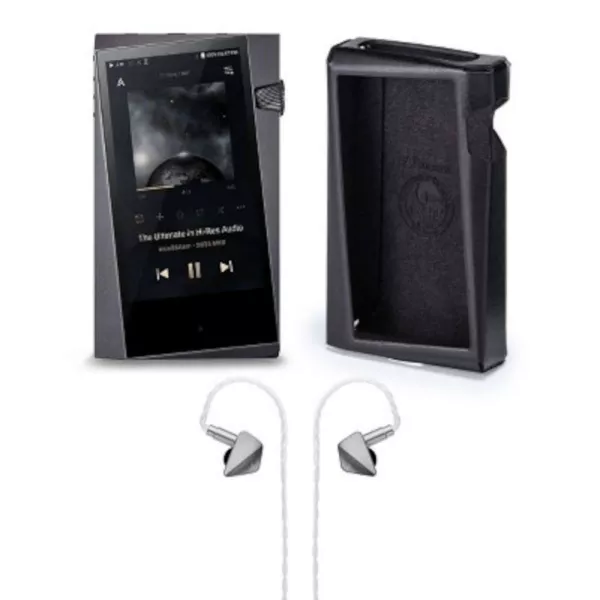Astell&Kern A&norma SR35 + AK ZERO1 | Baladeur Hi-Res + étui + écouteurs intra-auriculaires