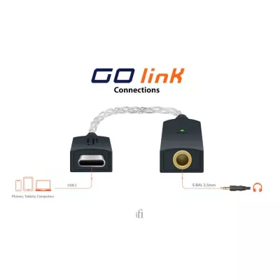 iFi Audio GO link | Amplificateur pour casque et DAC USB portable à Genève | Digistore.ch