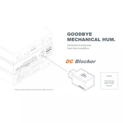 iFi Audio DC Blocker+ | Bloqueur de courant continu contre les ronflements à Genève | Digistore.ch