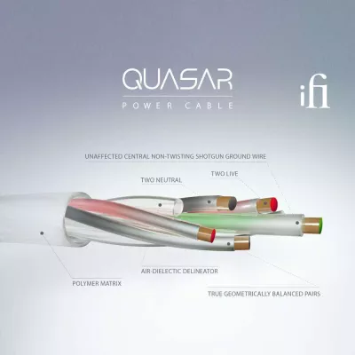 iFi Audio Quasar | Câble d'alimentation audiophile à Genève | Digistore.ch