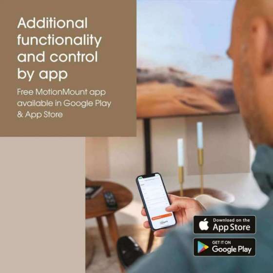 Vogel's TVM 7675 Pro Black | Support TV Orientable à Genève | Digistore.ch