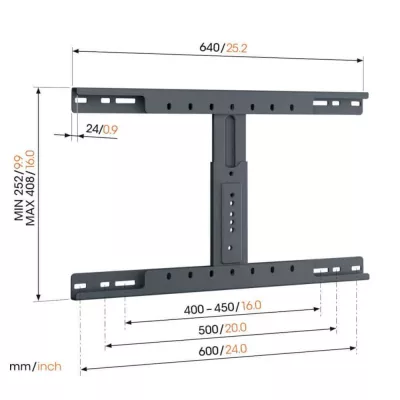 Vogel's TVA 6950 Black | Adaptateur pour ossature à Genève | Digistore.ch