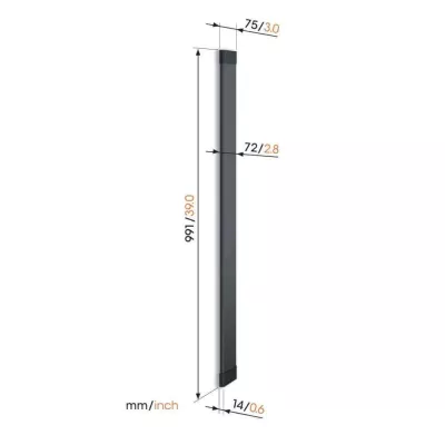 Vogel's TVA 7000 Black | Chemin de câbles à Genève | Digistore.ch