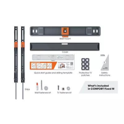 Vogel's TVM 3405 Black | Support TV Fixe à Genève | Digistore.ch