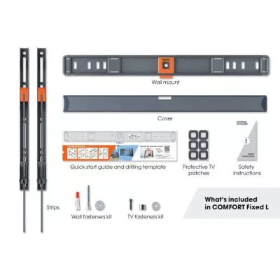 Vogel's TVM 3605 Black | Support TV Fixe à Genève | Digistore.ch