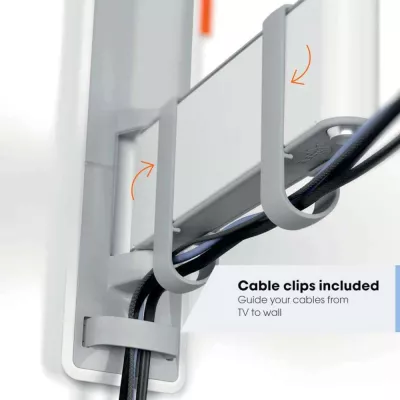 Vogel's TVM 3445 White | Support TV Orientable à Genève | Digistore.ch
