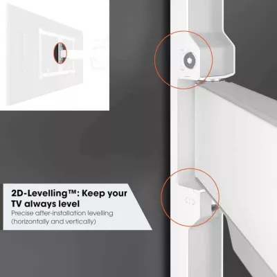 Vogel's TVM 5645 White | Support TV Orientable à Genève | Digistore.ch