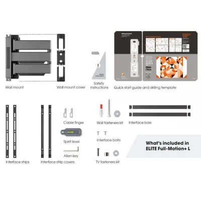 Vogel's TVM 5645 White | Support TV Orientable à Genève | Digistore.ch