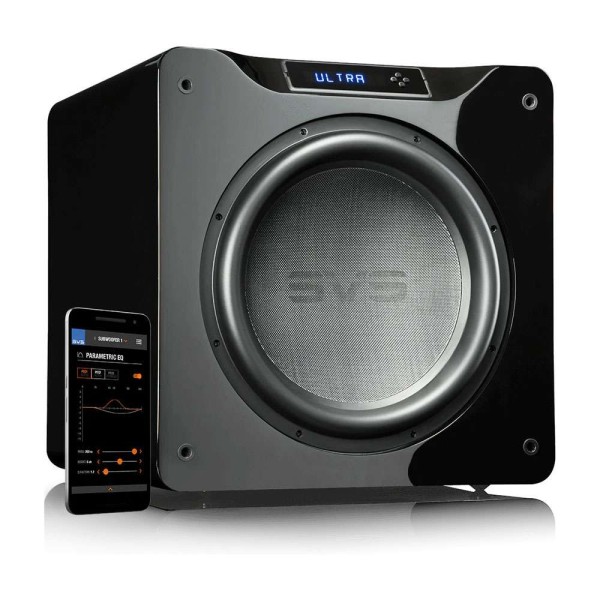 SVS SB-16 Ultra Black High Gloss | Enclosed Home-theatre Subwoofer