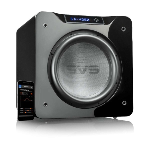 SVS SB-4000 Black High Gloss | Enclosed Home-theatre Subwoofer