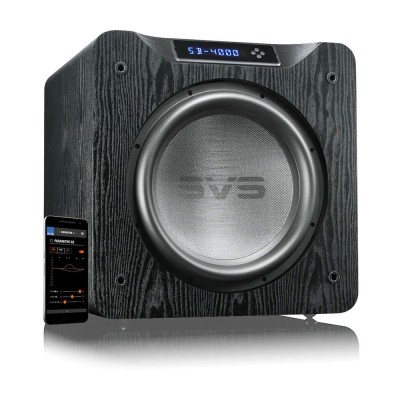 SVS SB-4000 Black Ash | Enclosed Home-theatre Subwoofer à Genève | Digistore.ch