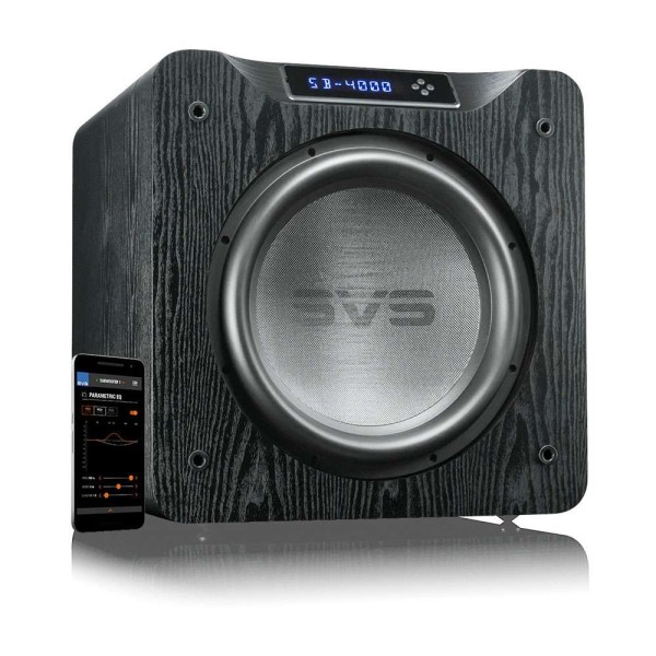 SVS SB-4000 Black Ash | Enclosed Home-theatre Subwoofer