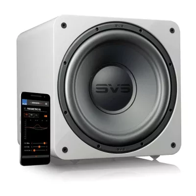 SVS SB-1000 Pro White High Gloss | Enclosed Home-theatre Subwoofer à Genève | Digistore.ch