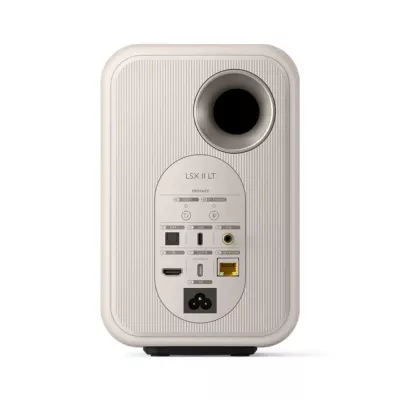 KEF LSX II LT Stone White | Enceinte Wireless compacte (paire) à Genève | Digistore.ch