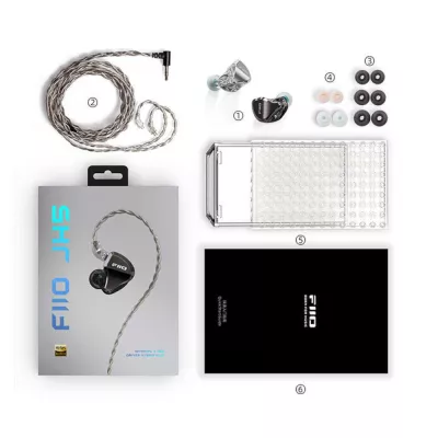 FiiO JH5 Black| Ecouteurs intra-auriculaires à Genève | Digistore.ch