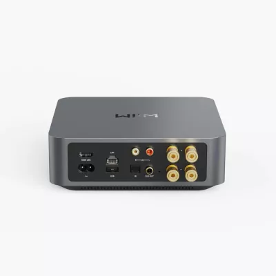 WiiM Amp Space Grey | Multiroom Streaming Amplifier à Genève | Digistore.ch