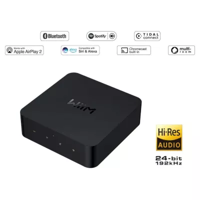 WiiM Pro Black | Hi-Res Multiroom Streamer à Genève | Digistore.ch