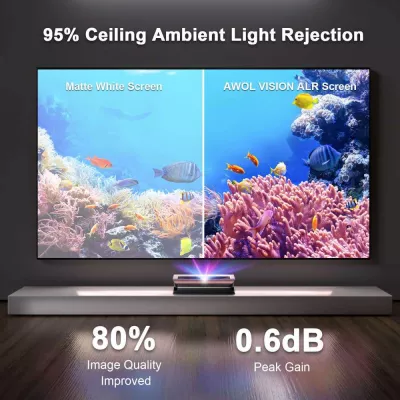 Awol Cinematic ALR-C100 | ALR 100 inch fixed projection screen à Genève | Digistore.ch