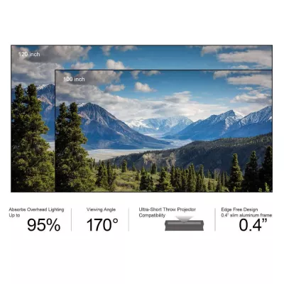 Awol Cinematic ALR-C120 | ALR 120 inch fixed projection screen à Genève | Digistore.ch