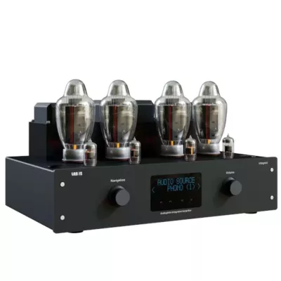 Lab12 Integre4 mk2 Black | Audiophile Integrated Amplifier à Genève | Digistore.ch