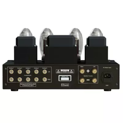 Lab12 Integre4 Black | Audiophile Integrated Amplifier à Genève | Digistore.ch