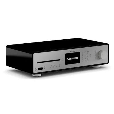 Sonoro Maestro Quantum Gloss Black | Amplificateur Internet Hi-Res Audio Moderne et Puissant à Genève | Digistore.ch