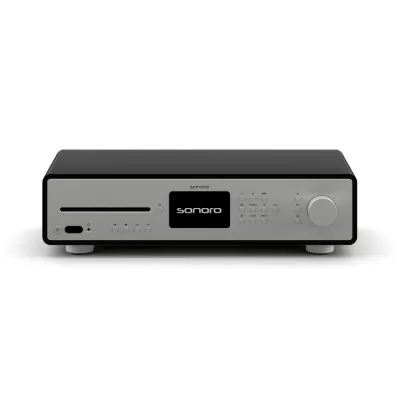 Sonoro Maestro Quantum Gloss Black | Amplificateur Internet Hi-Res Audio Moderne et Puissant à Genève | Digistore.ch