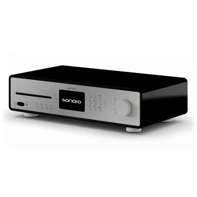 Sonoro Maestro Quantum Gloss Black | Amplificateur Internet Hi-Res Audio Moderne et Puissant à Genève | Digistore.ch