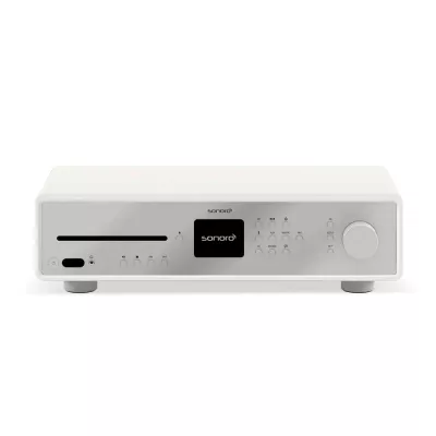Sonoro Maestro X Matte White | Amplificateur Internet Hi-Res Audio Moderne et Puissant à Genève | Digistore.ch