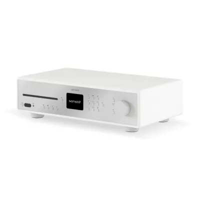 Sonoro Maestro X Matte White | Amplificateur Internet Hi-Res Audio Moderne et Puissant à Genève | Digistore.ch