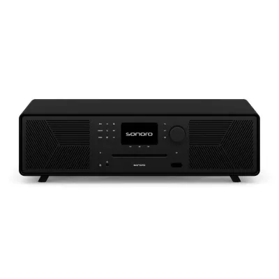 Sonoro Meisterstück Matte Black | All-in-One Wireless Music System à Genève | Digistore.ch