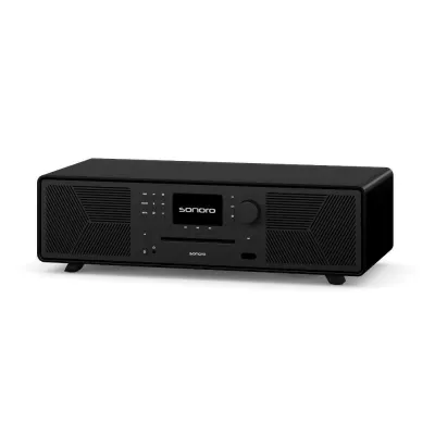 Sonoro Meisterstück Matte Black | All-in-One Wireless Music System à Genève | Digistore.ch