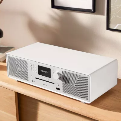 Sonoro Meisterstück Matte White | All-in-One Wireless Music System à Genève | Digistore.ch