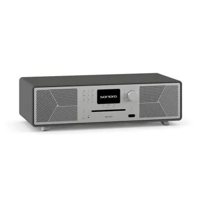 Sonoro Meisterstück Matte Graphite | All-in-One Wireless Music System à Genève | Digistore.ch
