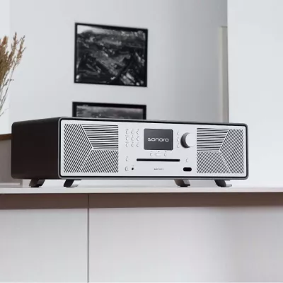 Sonoro Meisterstück Matte Graphite | All-in-One Wireless Music System à Genève | Digistore.ch