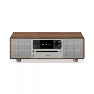 Sonoro Prestige Walnut Silver | All-in-One Wireless Music System à Genève | Digistore.ch