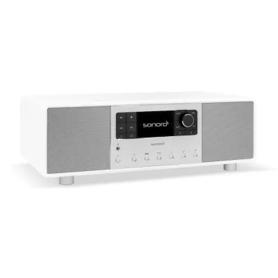 Sonoro Primus Gloss White | All-in-One Wireless Music System à Genève | Digistore.ch