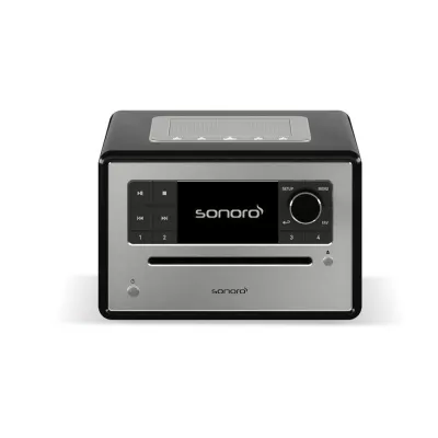 Sonoro Elite Gloss Black | Système de Musique Polyvalent : Streaming, CD et Radio à Genève | Digistore.ch