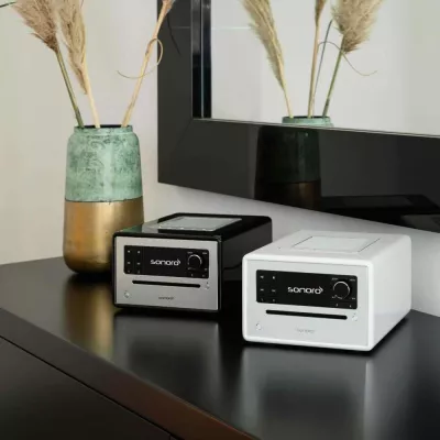 Sonoro Elite Gloss Black | Système de Musique Polyvalent : Streaming, CD et Radio à Genève | Digistore.ch